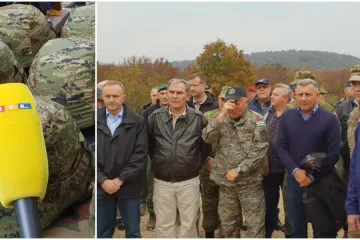 Gotovina i Markač u Slunju na završnici vježbe Velebit 18: 'Hrvati mogu biti sigurni jer ih brani naša vojska'