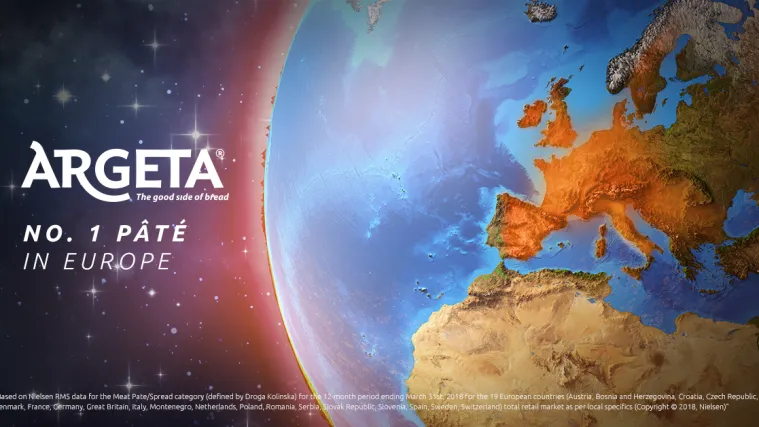 Argeta je pašteta broj jedan u Europi