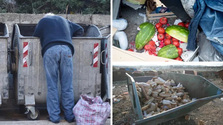 U godini na izmaku bacili smo 380 tisuća tona hrane: 'Bolje da ju daju sirotinji, ljudi kopaju po kantama'