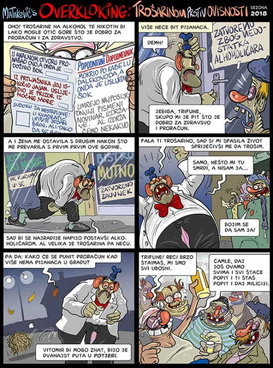 Tro&scaron;arinom protiv ovisnosti