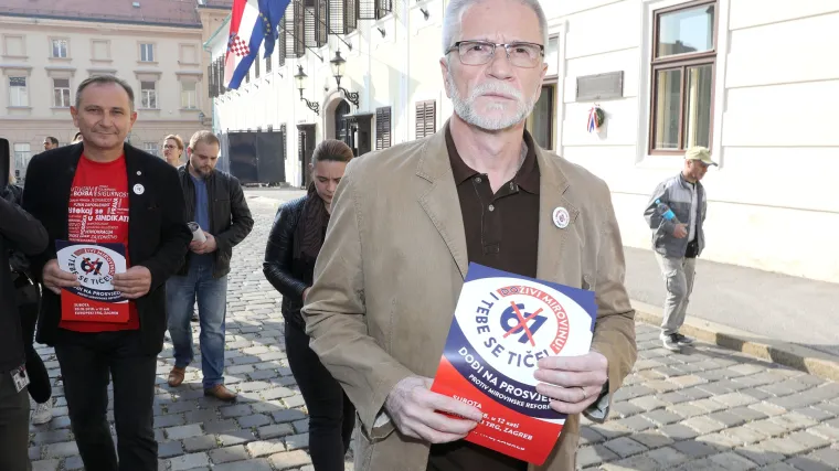 Sindikati pozivaju na prosvjed protiv mirovinske reforme: 'Vladi su Europa i Svjetska banka važniji od građana'