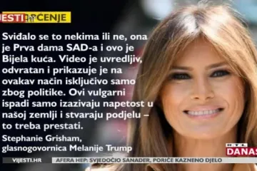 Poznati američki reper razljutio prvu damu SAD-a: U spotu prikazao Melaniju kao striptizetu