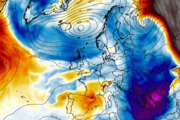 Sa sjevera nam dolazi hladna arktička fronta! Snijega će biti i u nizinama
