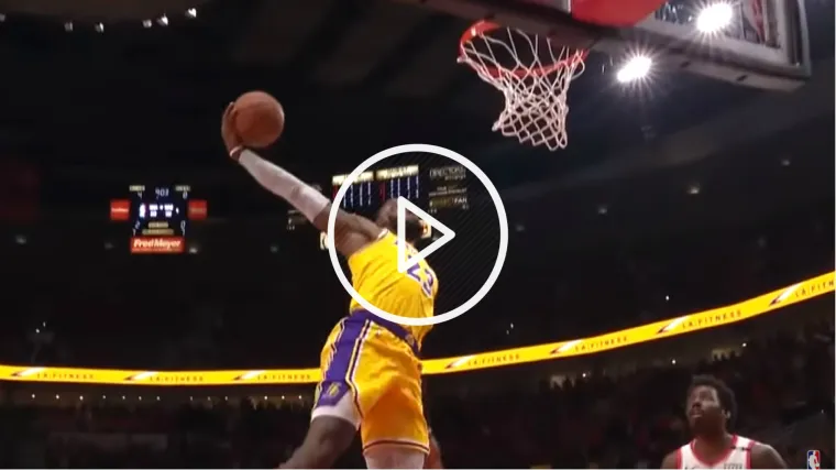 Ovako se debitira: Pogledajte kako je LeBron dominirao u svom prvom nastupu za Lakerse