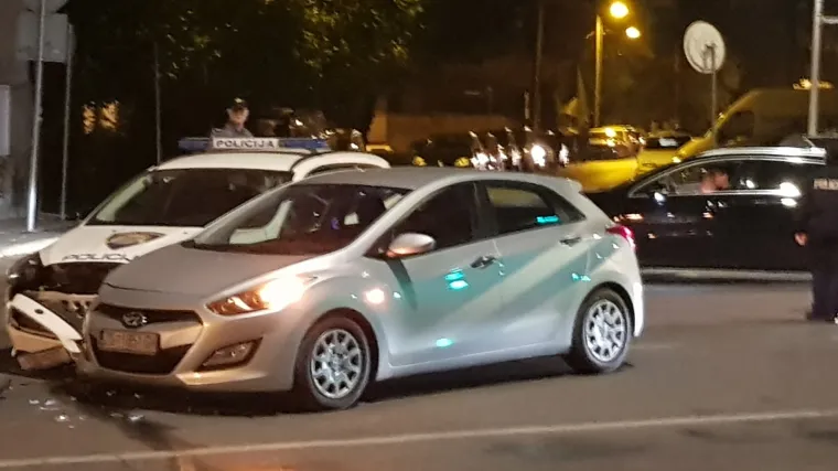 FOTO, VIDEO Nesvakida&scaron;nja nesreća u Zagrebu: U sudaru sudjelovalo - policijsko vozilo