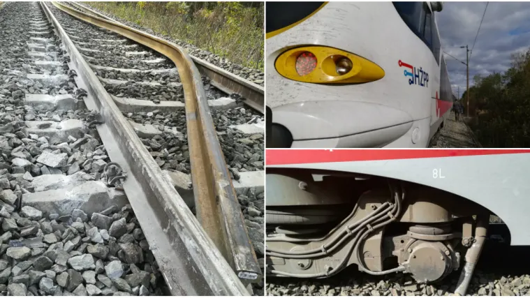 Vlak iskočio iz pruge zbog naleta na ostavljenu tračnicu, a poznato i tko je odgovoran za nju