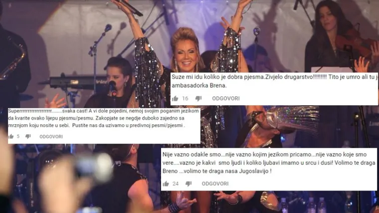 Srbe uhvatila jugonostalgija zbog Breninog slogana 'Jel važno dal se peva ili pjeva' i budućih koncerata u Hrvatskoj