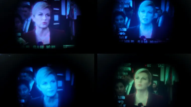 Predsjednica ne želi da se govori o aferama. Zgodno, jer se afera SMS upravo penje na Pantovčak