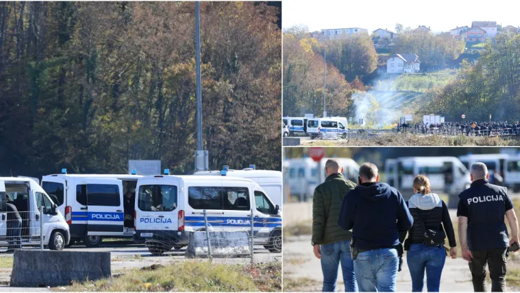 Migranti bacali kamenje na hrvatsku policiju, dvojica ozlijeđena: Na granicu stiglo jo&scaron; 100 migranata