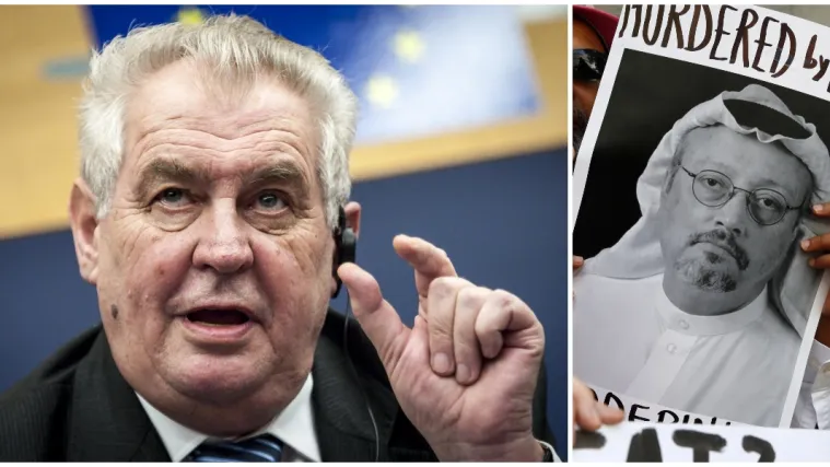 Če&scaron;ki predsjednik &scaron;okirao &scaron;alom o ubojstvu Khashoggija: 'Nije mu sveta ni smrt nevine osobe'