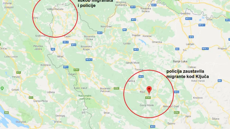 Napeto na granici: Hoće li doći do sukoba između migranata i hrvatske policije?