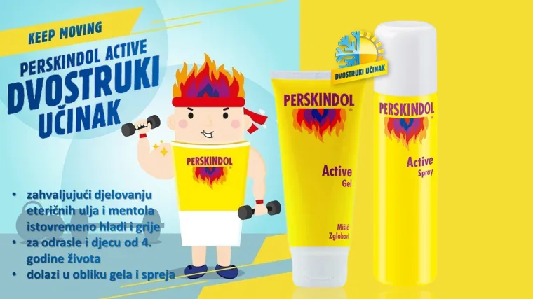 Perskindol&reg; - rje&scaron;enje iz &Scaron;vicarske za bolne mi&scaron;iće sporta&scaron;a i rekreativaca