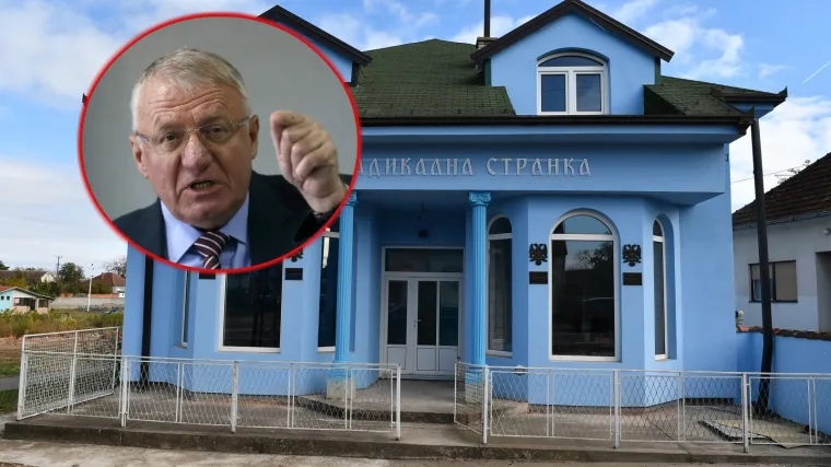 &Scaron;e&scaron;elj preuredio kuću u Hrtkovcima: Obojao ju u boje Srpske radikalne stranke