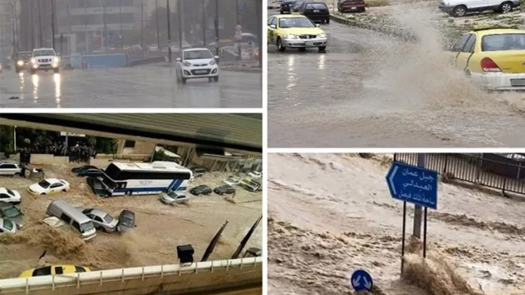 Autobus pun djece prevrnuo se zbog bujice na jordanskoj strani Mrtvog mora
