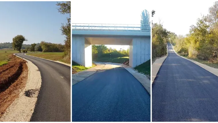 Rijetko je pa moramo pohvaliti: Izgradili cestu koja spaja porečka naselja prije roka