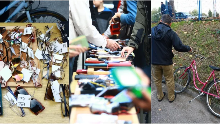 Bili smo na policijskom 'hreliću': Na rasprodaju se dolazilo i mercedesom, bicikli nestali u trenu