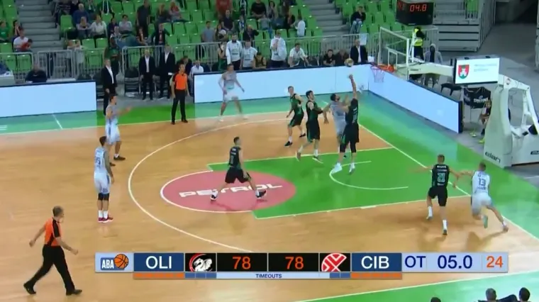 Cibona u zadnjim trenucima izborila produžetke pa sru&scaron;ila Olimpiju četiri sekunde prije kraja