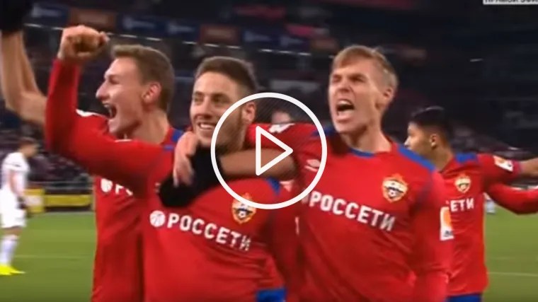 Vla&scaron;ić opet zabio za CSKA: Pogledajte majstorski pogodak mladog reprezentativca