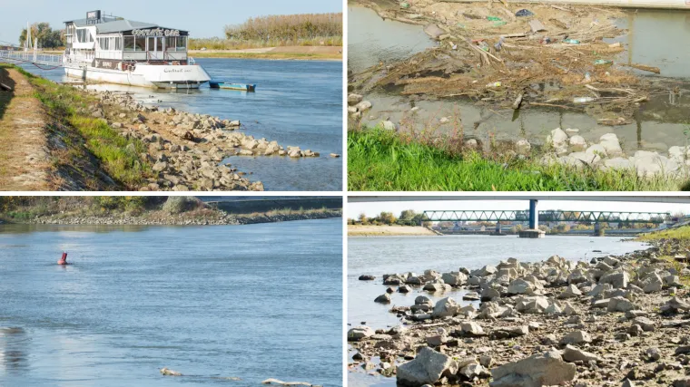 Na Jadranu bujice, a u Slavoniji rekordno niski vodostaji rijeka: Brodovi ne plove, presu&scaron;ili bunari...