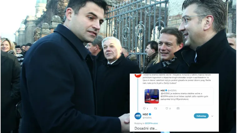 SDP-ovce uzrujao Jandroković, HDZ-ovci im spustili u samo dvije riječi