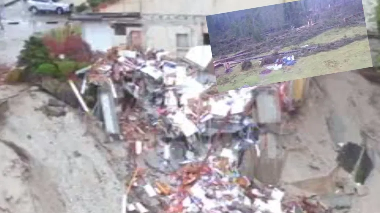 Snimke iz zraka pokazuju stravične razmjere oluje: U Italiji poginulo 12 osoba, mnoga sela odsječena!