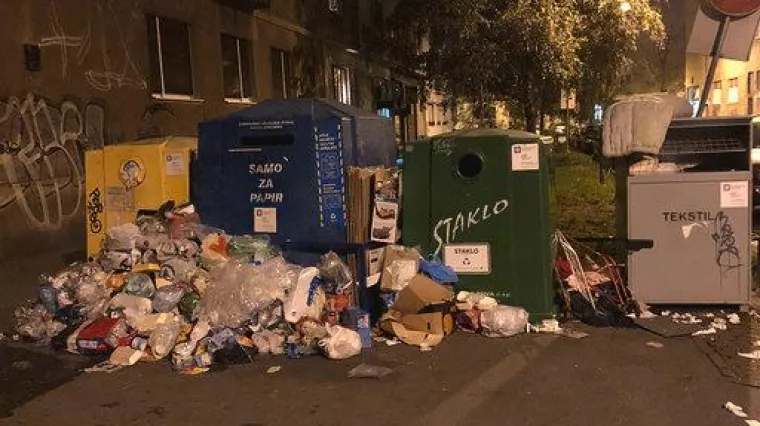 'Javljaju se iz svih dijelova Zagreba': Ljudi masovno objavljuju fotografije neodvezenog smeća