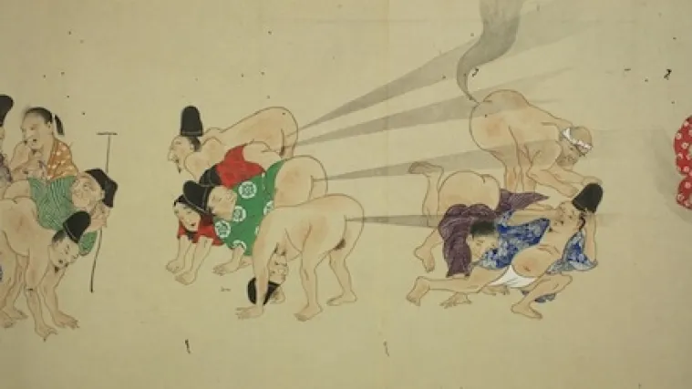 Japanci su majstorski ismijavali Zapadnjake - bitkom prdeža snage uragana!