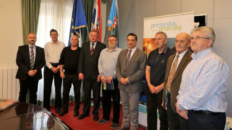 Predstavnici 'Goranskih risova' primljeni u Županiji