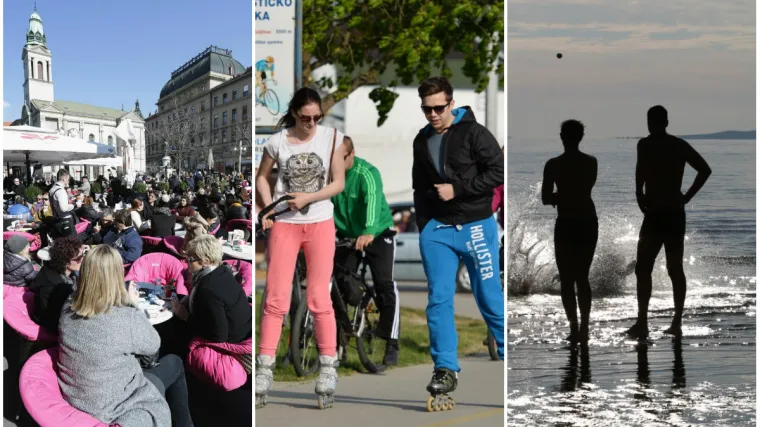 Sljedećih dana lude temperature, ali proljetni dojam kvarit će ki&scaron;a. Evo gdje najvi&scaron;e