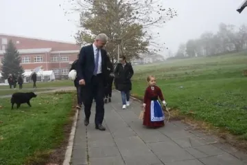 Najmanja i najslađa članica Križevačke djevojačke straže