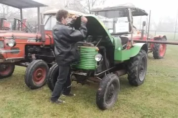 Martinje u Virju - izložba oldtimer traktora