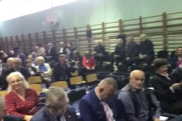 Dolazak gostiju na svečano otvorenje Sajma u Križevcima