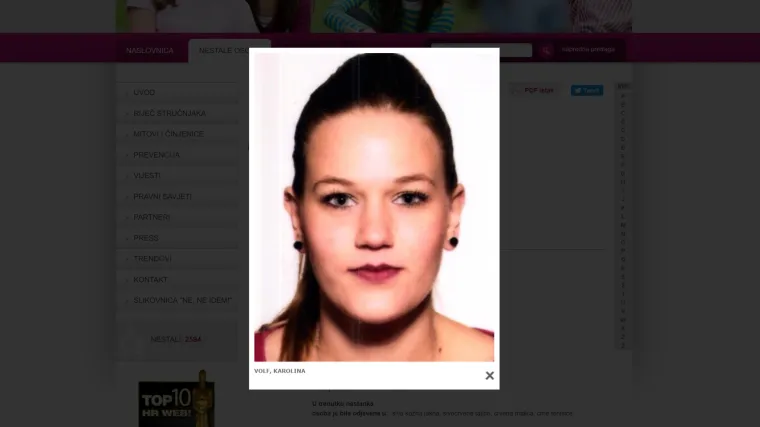 Nestala Riječanka Karolina Volf vratila se kući: Cijeli slučaj sada istražuje policija