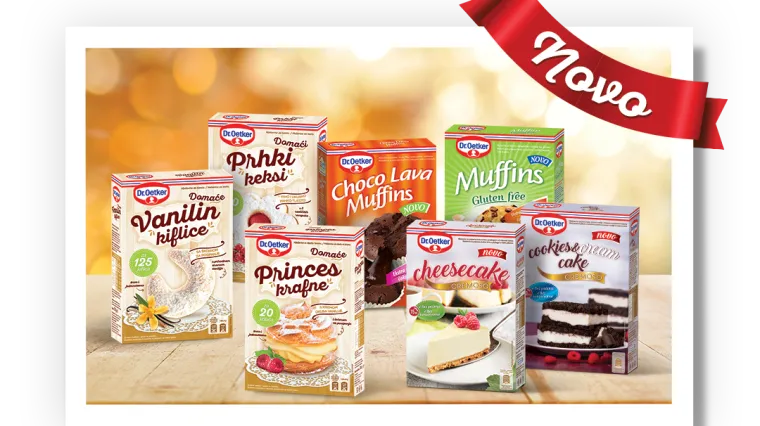 Sedam novih Dr. Oetker mje&scaron;avina &ndash; za najslađu jesen!