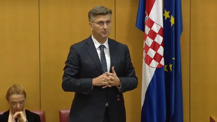 Zastupnici re&scaron;etaju Plenkovića u Saboru, premijer optužio Bernardića da ne razumije trodiobu vlasti