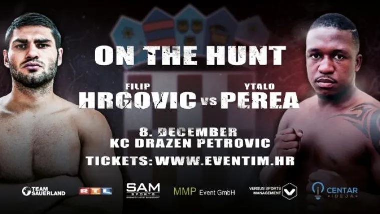 Lov na svjetsku titulu: Hrgović protiv Perea 8. prosinca u Zagrebu