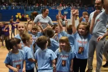 Na sportskim igrama vrtićanaca u Križevcima slavila i časna sestra Marina