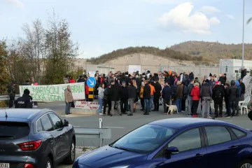 Građani blokirali Marišćinu