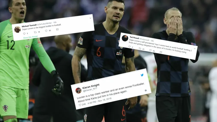 Lovren ponovno u centru pažnje iz krivih razloga: 'On se ne bi trebao obračunavati ni s osnovno&scaron;kolcem'