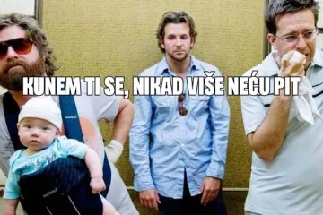 'Više nikad neću primirisat alkoholu': Dok se vi i dalje zavaravate, mi ćemo vam pokušati izliječiti mamurluk