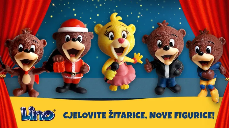 Cjelovite žitarice, nove Lino figurice
