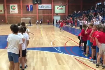 Sportske igre osnovnoškolaca u Križevcima