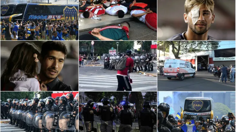 Igrači i policija spa&scaron;avali živu glavu od bijesnih huligana; svijet zgrožen viđenim