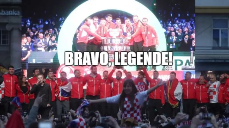 'Lijepo je vidjeti da ima onih koji teniske uspjehe cijene i dočekuju! Ovo je veći uspjeh no &scaron;to možete zamisliti!'