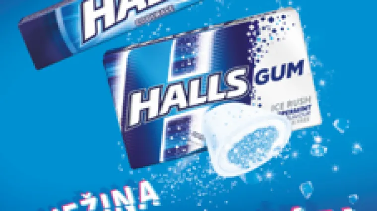 Za sve koji žele vi&scaron;e od života! HALLS - Novi osvježavajući brend