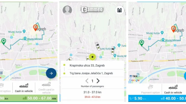 Istražili smo: Taxify ili Uber, Cammeo ili Eko Taxi, Plavi ili Žuti Taxi, &scaron;to je najjeftinije?