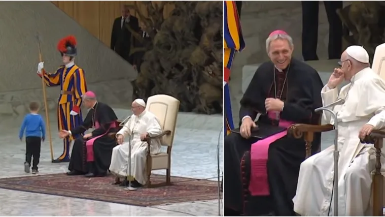 Nijemi dječak trčkarao oko Pape i sve osvojio: 'Pitam se jesam li i ja tako slobodan pred Bogom'