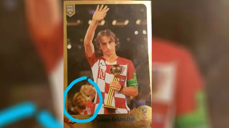 Predsjednica u Paninijevom albumu sa sličicama: Osvanula iza Luke Modrića