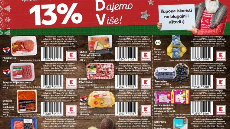 Kaufland već danas srezao cijene brojnim proizvodima