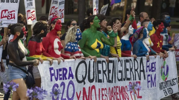 Veliki prosvjedi protiv kapitalizma, 25.000 policajaca u pripravnosti